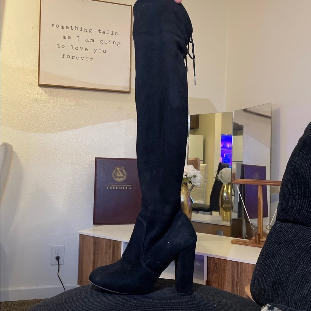 Over the knee boots